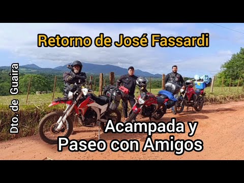 Volviendo de José Fassardi ( dto de Guairá) 230 km