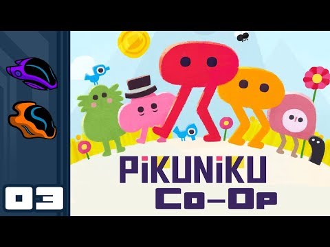 Let's Play Pikuniku Co-Op - PC Gameplay Part 3 - Dunk Me Baby