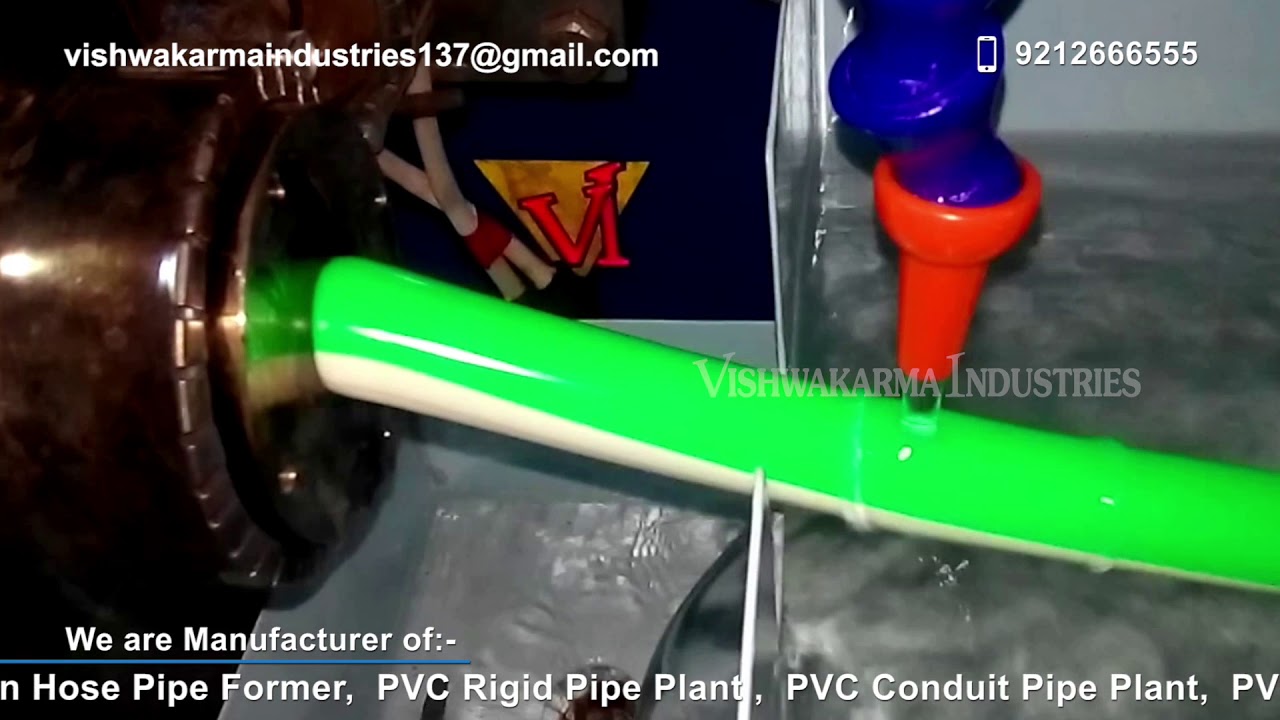PVC  Garden Hose Pipe Manufacturing Extension Line / How it's Made PVC Garden Hose Pipe