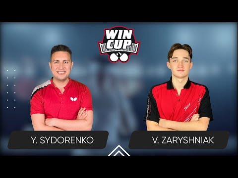 19:00 Yaroslav Sydorenko - Vadym Zaryshniak West 5 WIN CUP 18.01.2024 | TABLE TENNIS WINCUP