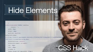 Hide Any Element on Squarespace [Easy CSS]