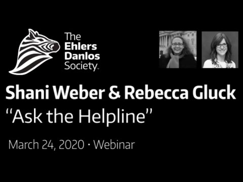 Webinar: Ask the Helpline by Shani Weber and Rebecca Gluck