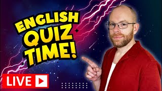 🔴 English Vocabulary LIVE QUIZ with Ger!