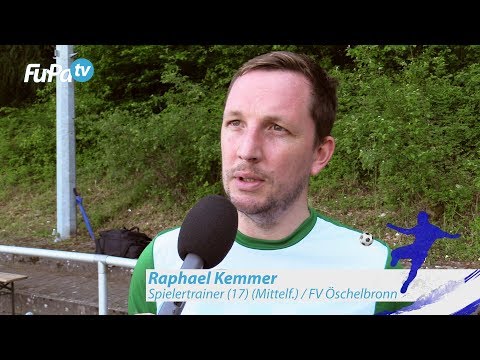 Raphael Kemmer - FV Öschelbronn - zum Spiel vs. 1. FC Ispringen, FuPa.tv-Interview am 26.5.2019