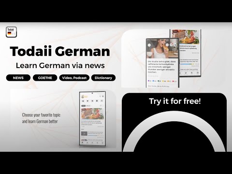 Todaii: Learn German A1-C1 Video