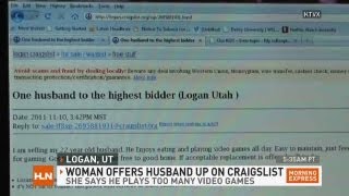 Wife puts hubby on Craigslist