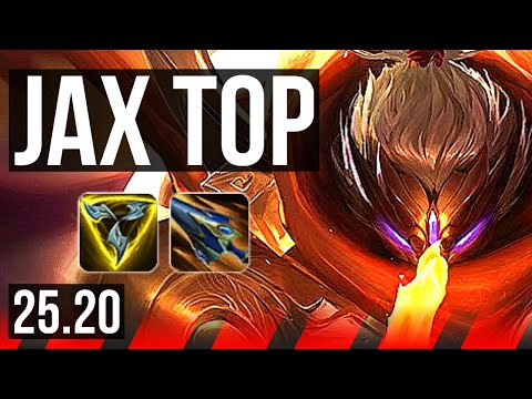 JAX vs YONE (TOP) | 8/1/3 | KR Master | 25.20