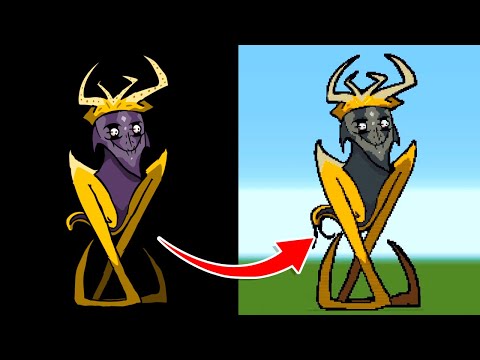 Starecrown Minecraft Pixel Art Timelapse (Friday Night Funkin) fnf mod.