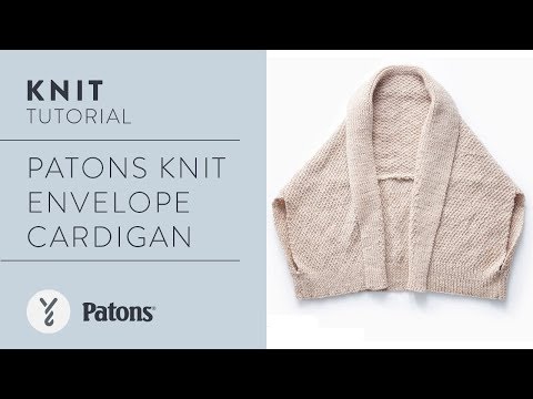 Knit a Shawl Collar Cardigan | Free Pattern