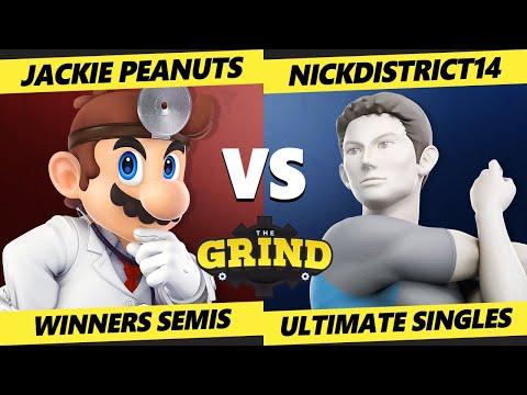 The Grind 143 Winners Semis - Jackie Peanuts (Dr. Mario) Vs. NickDistrict14 (Wii Fit Trainer)