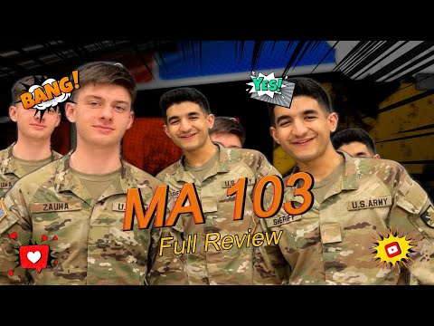 MA 103 Review(WPR1 for Now)