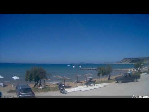 2020-07-27 Arillas Corfu Live Webcam