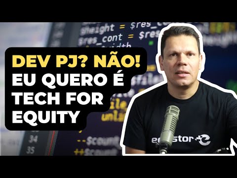 Programador PJ ou Sócio? Pare de Vender Horas e Comece a Construir Equity