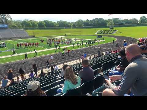 100m Heat 3 girls LISD 5th Grade Olympics 5/19/21