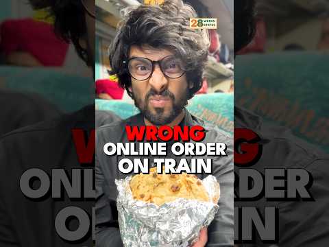 My Online Dinner Order Went Wrong On A Train 🚆 #28weeks28states