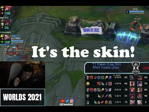 Caedrel on Faker Lee Sin Mechanics