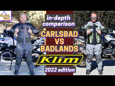 Klim Badlands Pro vs. Carlsbad | Gore-Tex ADV Protection (buyer's guide)