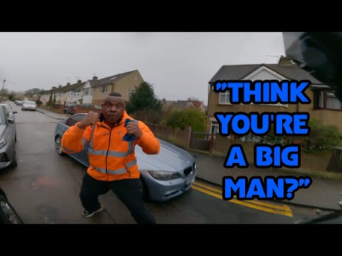 "Think You're A Big Man?" UK Bikers vs Crazy, Angry People and Bad Drivers #155