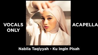 Download lagu Nabila Taqiyyah - Ku Ingin Pisah (Acapella/Vocals Only Lyrics) mp3 Download lagu Nabila Taqiyyah - Ku Ingin Pisah (Acapella/Vocals Only Lyrics) mp3