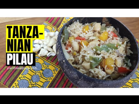 VEGAN/VEGETARIAN Tanzanian pilau rice - Plant-based Naija