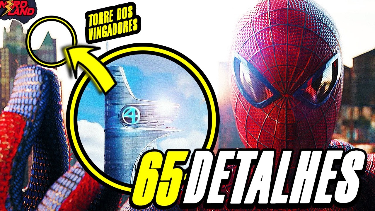 EXPLICADO! 65 DETALHES EM ESPETACULAR HOMEM ARANHA 1 (EASTER EGGS + REFERÊNCIAS + ERROS) HISTÓRIA