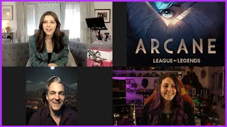 Arcane INTERVIEW: Mia Sinclair Jenness (“Powder”) & Jason Spisak (“Silco”) video