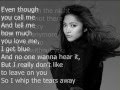 Charice - Crescent Moon Lyrics (Full Song)