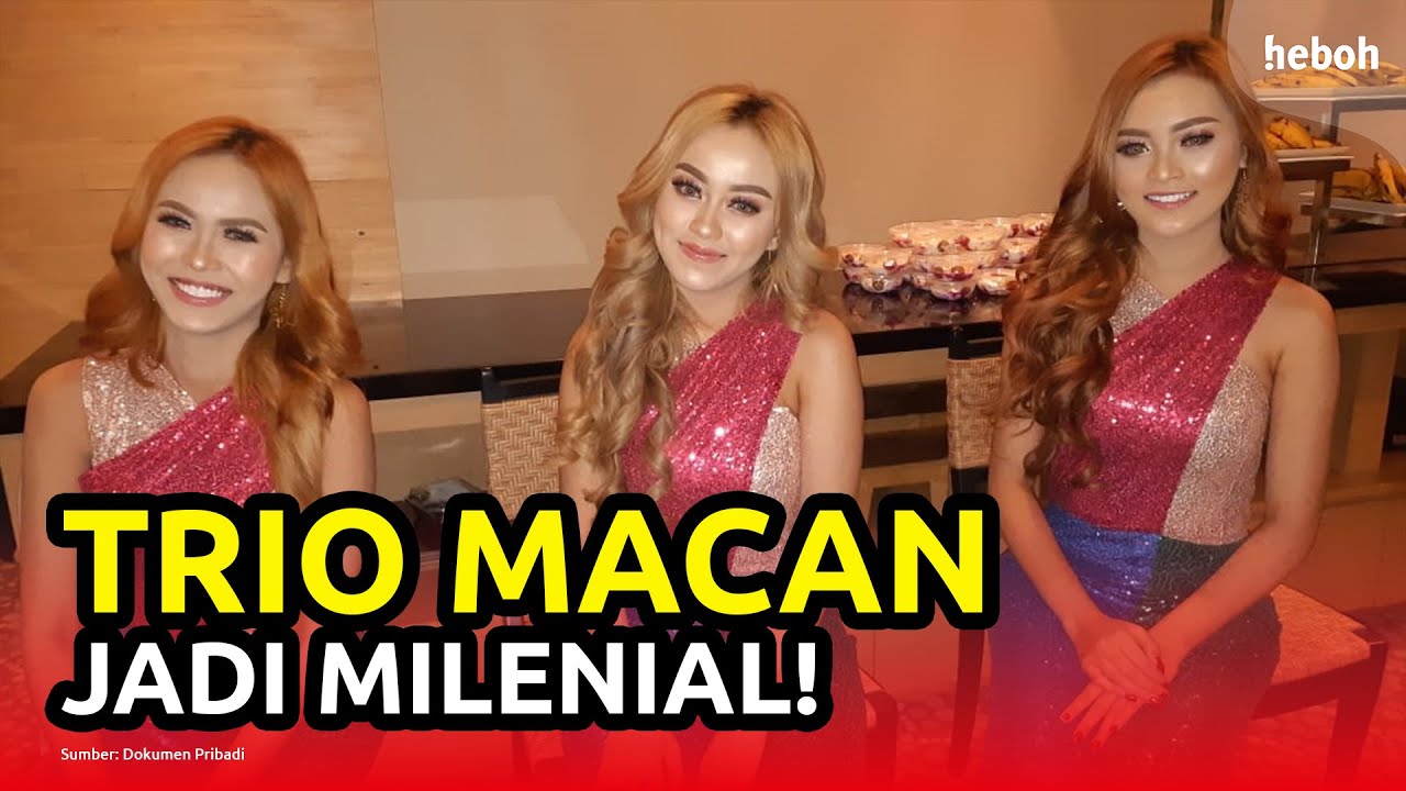 Trio Macan Jadi Milenial!!!