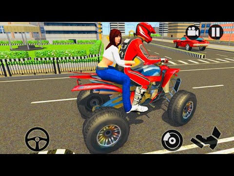 Modern City ATV Taxi Sim: Quad Bike Simulator 2019 | Best Android IOS Gameplay HD #1