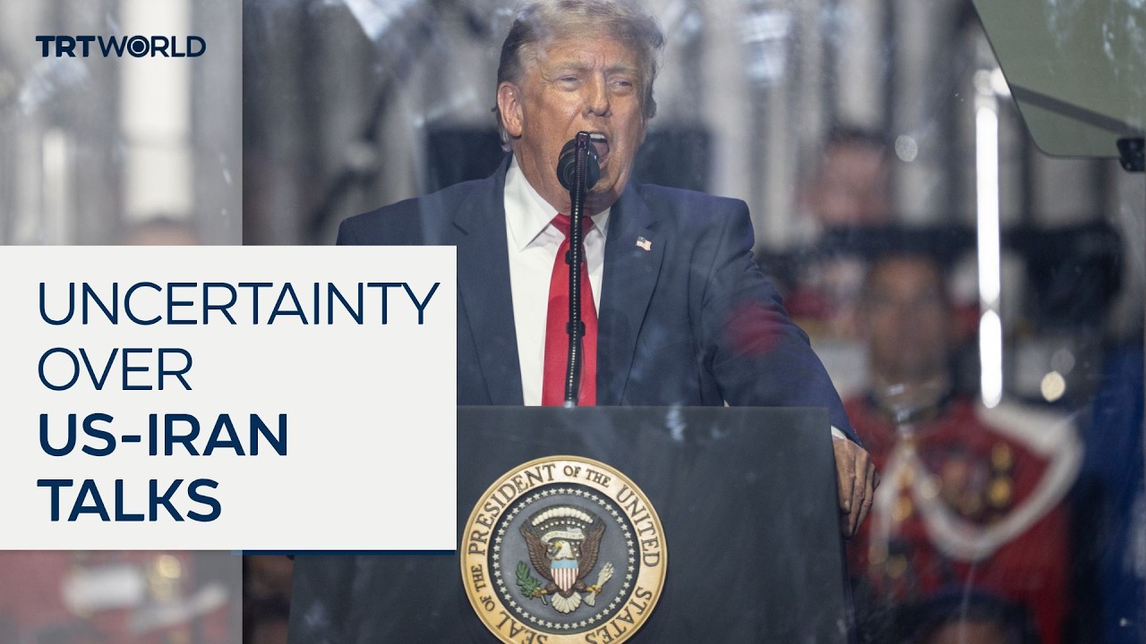 Video | Trump says Iran meeting to be held Tuesday in Doha
