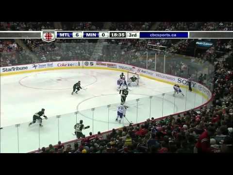 P.K. Subban hat trick 3/20/11