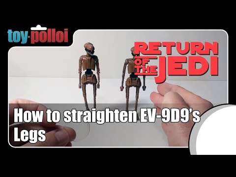 Fix it guide - Straighten EV-9D9's legs Star Wars