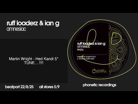 Ruff Loaderz & Ian G – Amnesiac - OUT NOW