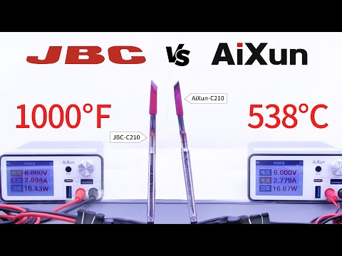 The Best Soldering Tips Replacement || C210 Soldering Iron Glows Red on Heating to 1000 °F