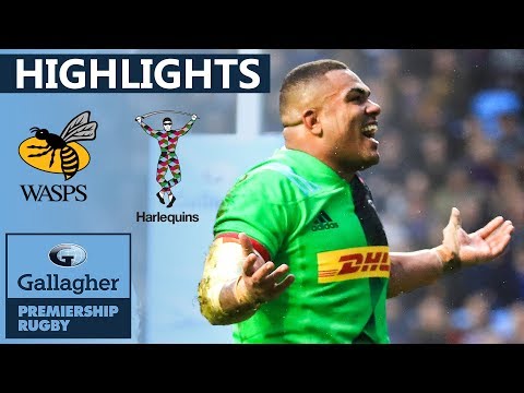 Wasps v Harlequins HIGHLIGHTS | Incredible Comeback In Brilliant Display | Gallagher Premiership
