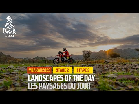 Landscapes of the Stage 2  - #Dakar2023