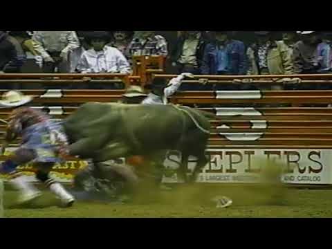 Jody Mataska becomes a hood ornament - 93 Tuff Hedeman event