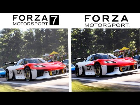 Forza Motorsport 8 vs Forza Motorsport 7 - Graphics & Sound Comparison Gameplay [4K]