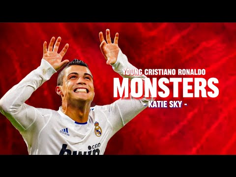 Young Cristiano Ronaldo "Monsters"-Katie Sky | Crazy Skills,Goals & Assists | HD