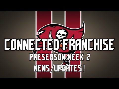 Madden 16 - Connected Franchise: Buccaneers - Preseason Week 2 News/Updates
