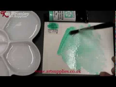 Daniel Smith Extra Fine Watercolour Cobalt Teal Blue 028 Series 2