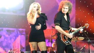 Kerry Ellis & Brian May Rock You and Champions Last Night of the Proms.MP4