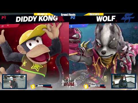 AAA64 Grand Finals Quark (Wolf) vs Zinoto (Diddy Kong)