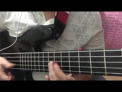 Squire deluxe V jazz bass slap test