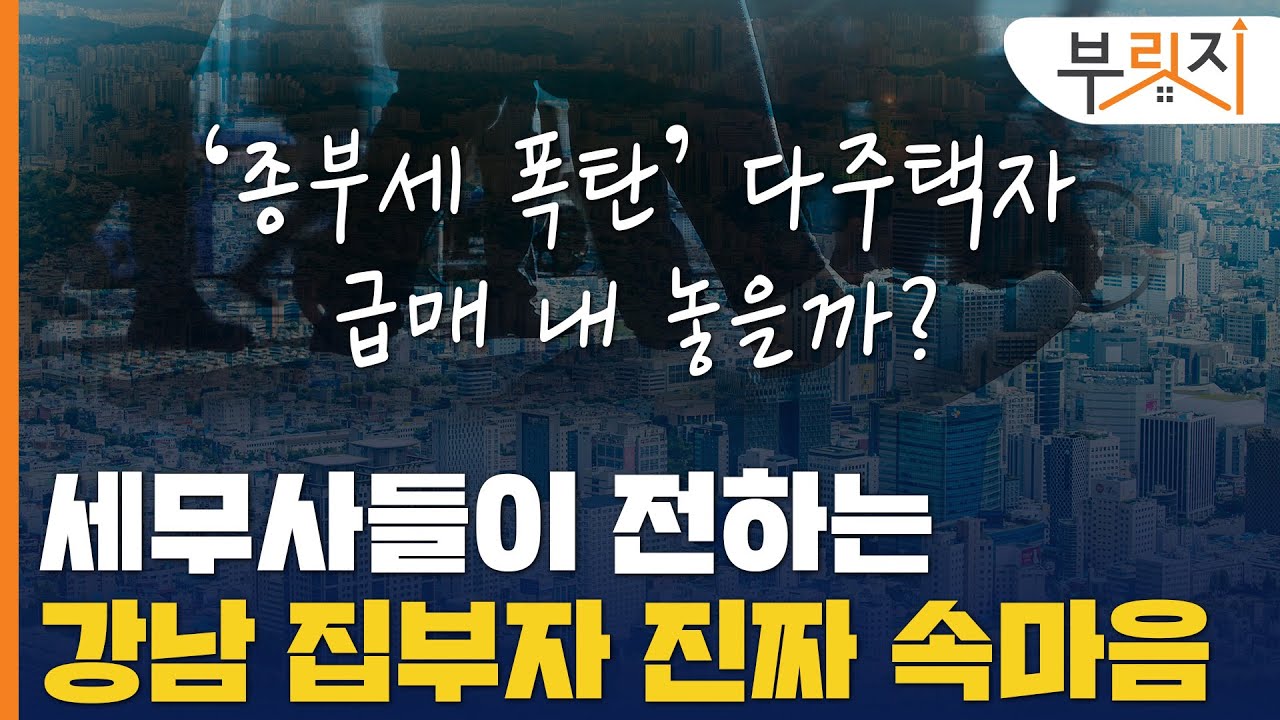 [부릿지TALK]"당신이면 팔래요?" 종부세 폭탄 맞은 집부자 진짜 속마음