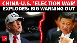 'See Your Own Actions: China Hits Trump With Sharp Rebuke In Explosive US Election Row | WATCH
