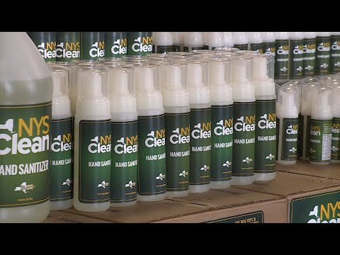 Amid COVID-19 Outbreak, New York State Starts Making Its Own Hand Sanitizer | New York NOW