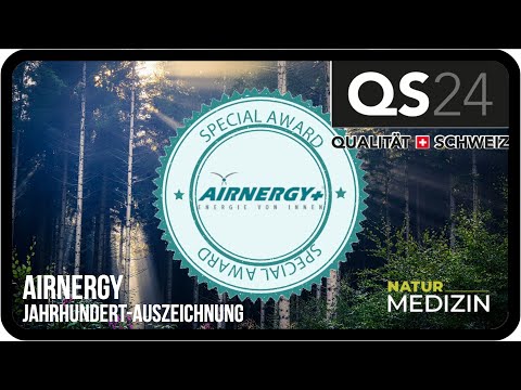 Airnergy mit dem Luftgenerator kriegt Jahrhundert-Auszeichnung | Basismedizin | QS24 09.10.2019
