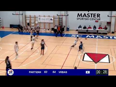 1ZLS 10. kolo / KŽK Partizan 1953 - ŽKK Vrbas