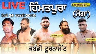 Himmatpura (Moga) Kabaddi Tournament 26 Jan 2019